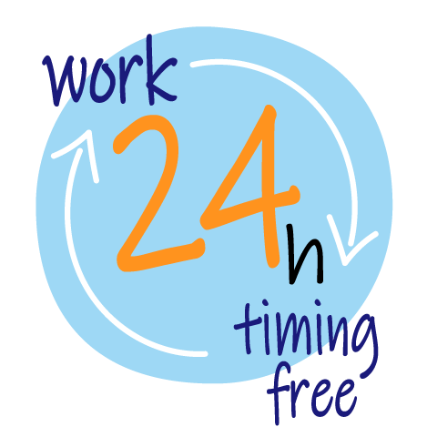 自分のタイミングで働ける